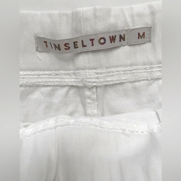 Tinseltown High-Waisted Pull-On Utility Jogger Pants, Cargo Jogger Pants Size: M - Picture 6 of 12